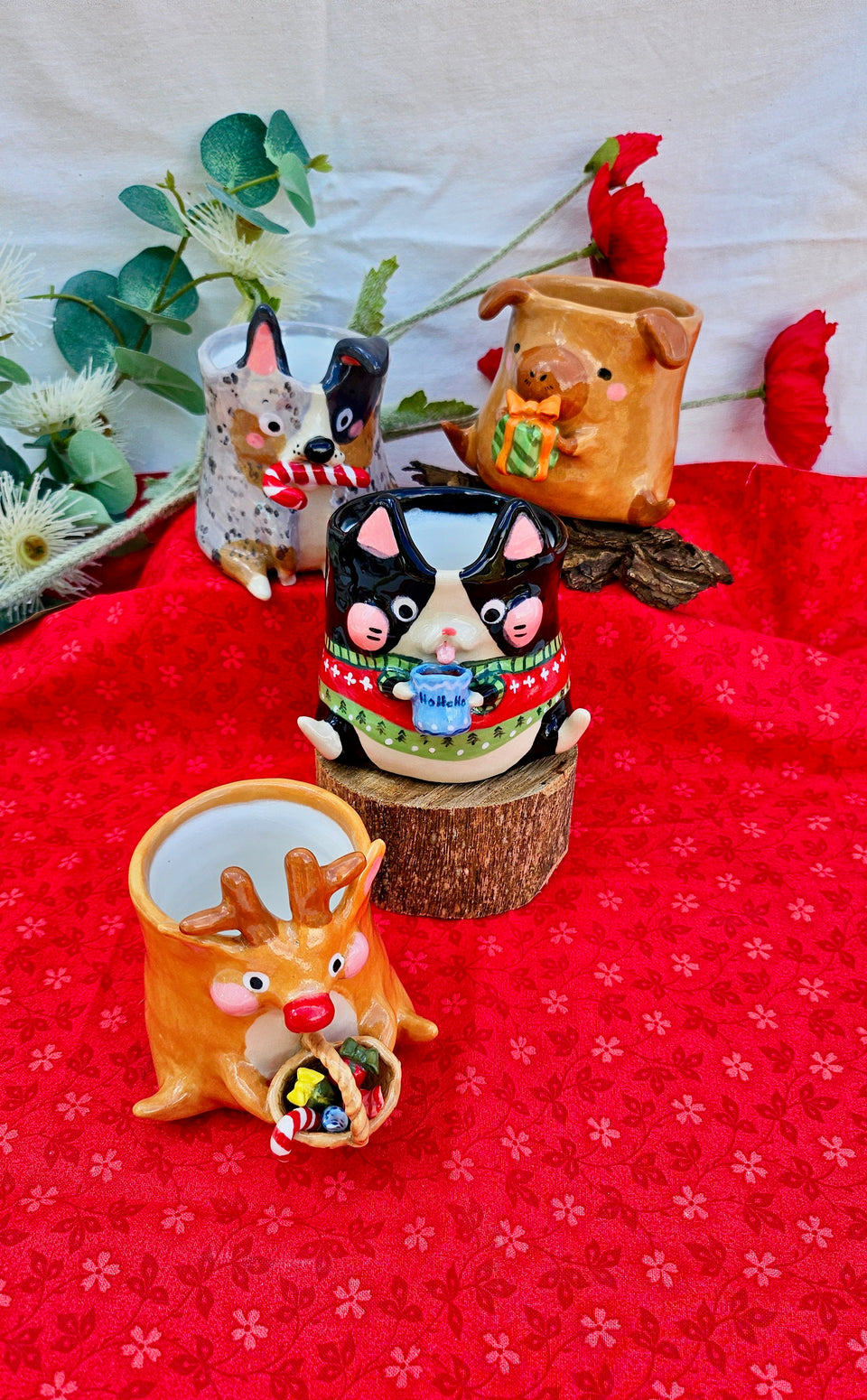 Christmas Animal mugs