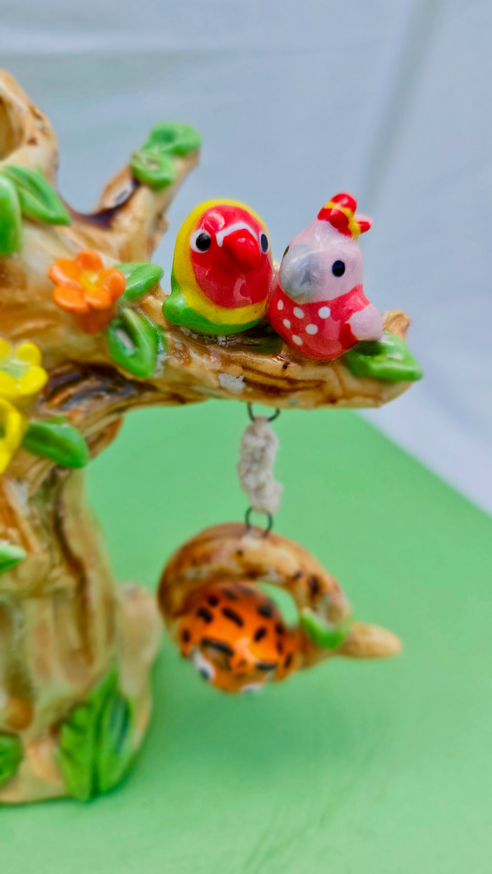 Parrots Tree Vase