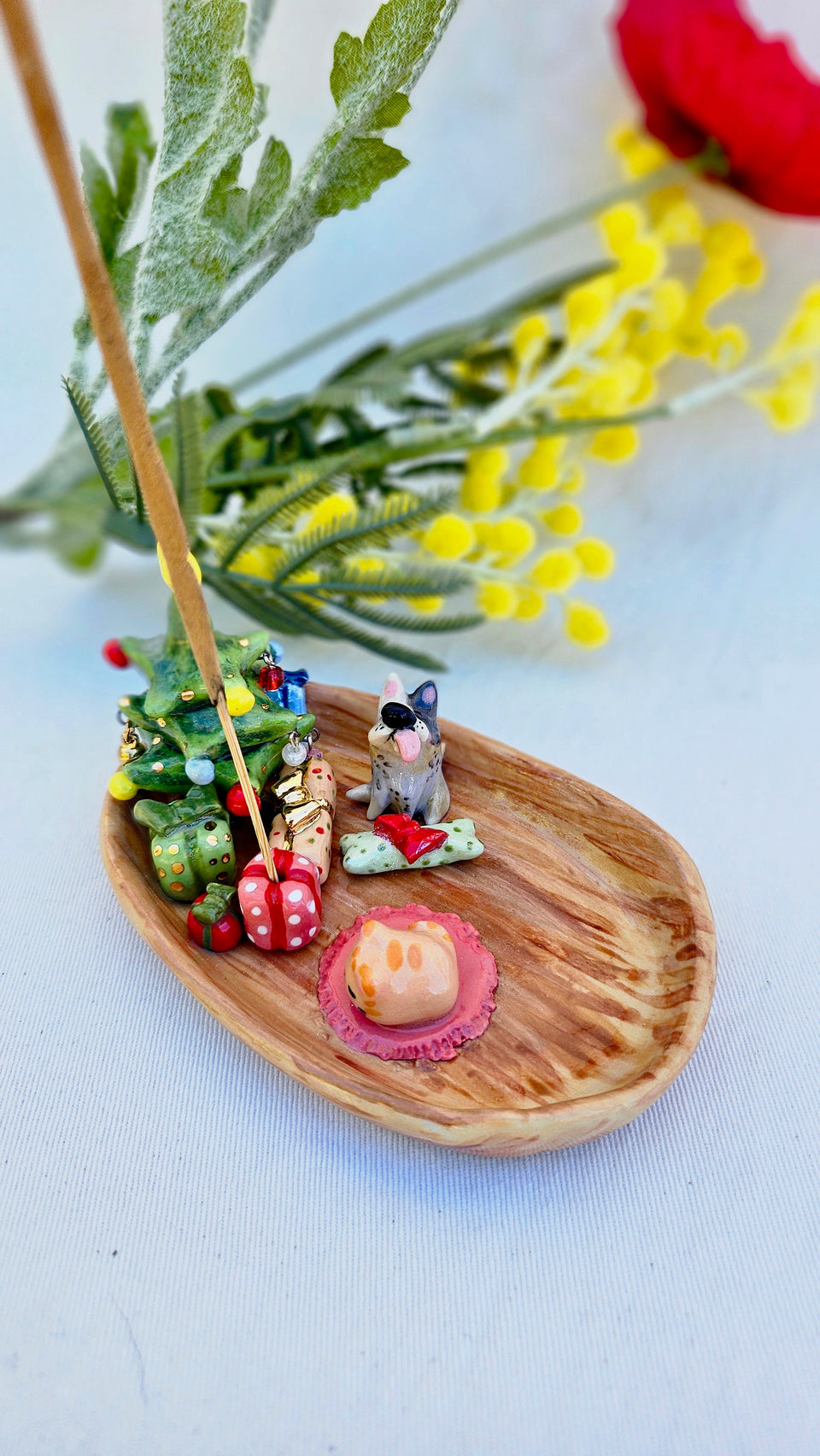 Christmas cozy incense