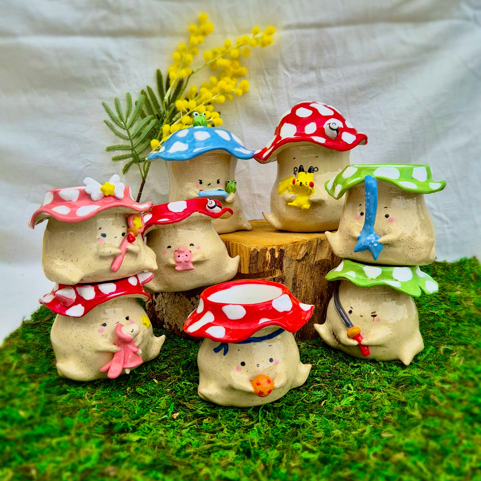 Mushroom mugs