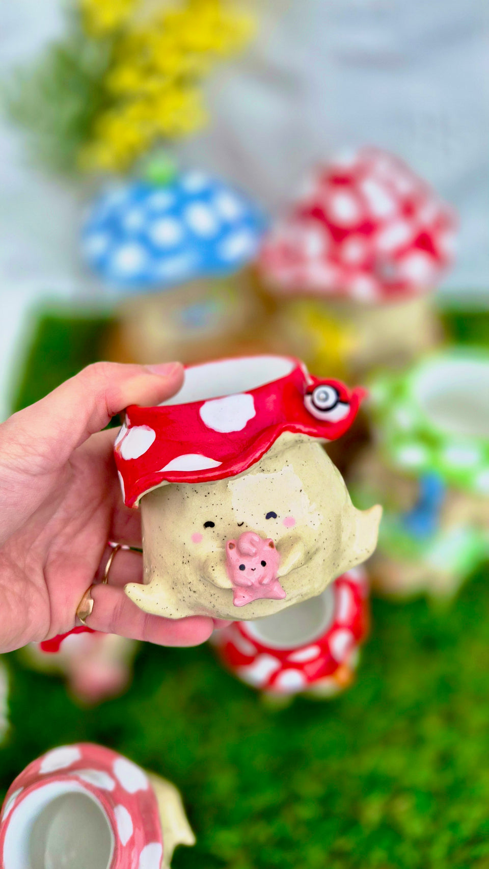 Mushroom mugs