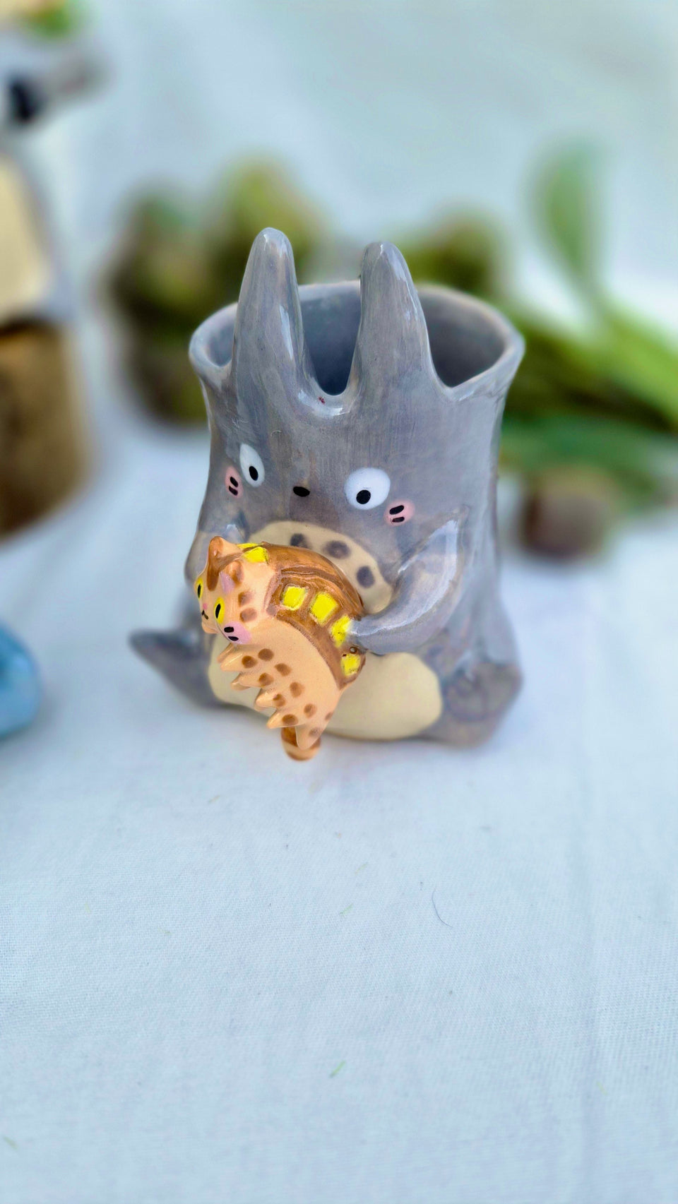 Totoro Tea pot and mugs