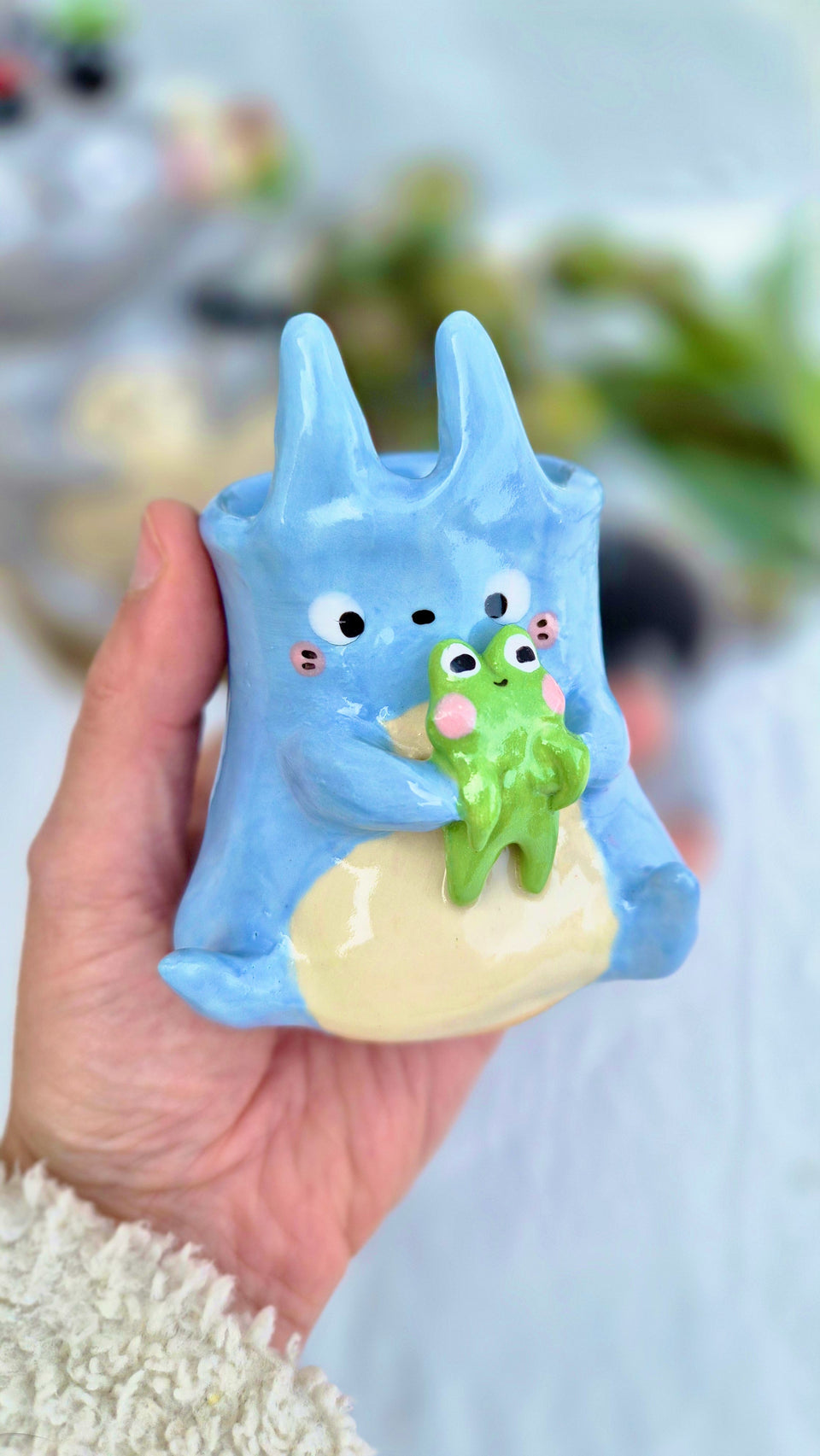 Totoro Tea pot and mugs