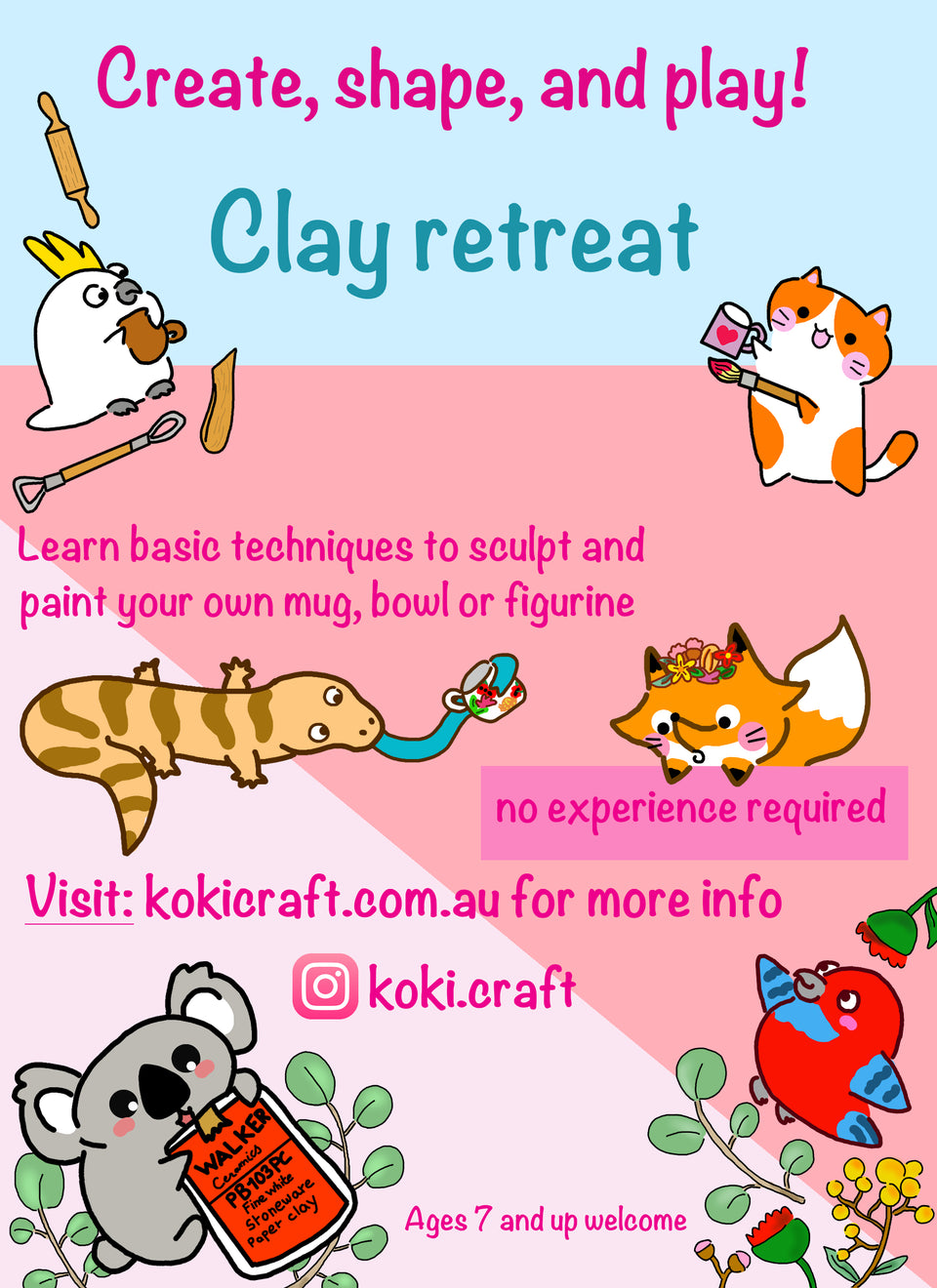 Clay retreat: Relax and create in the mountains