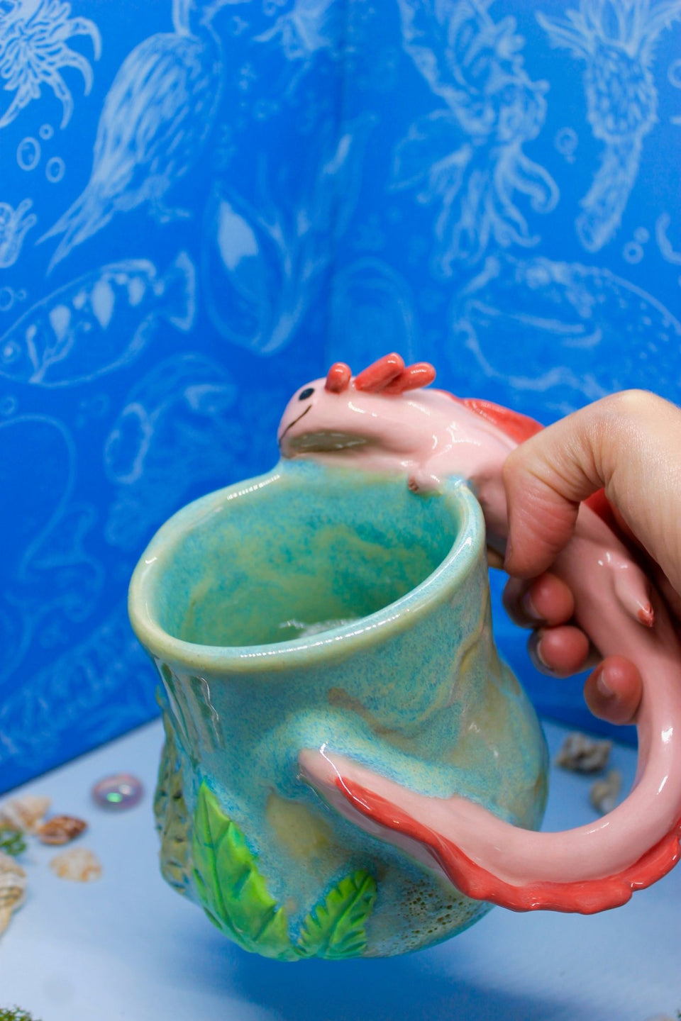 Axolotl Mug - Koki Craft