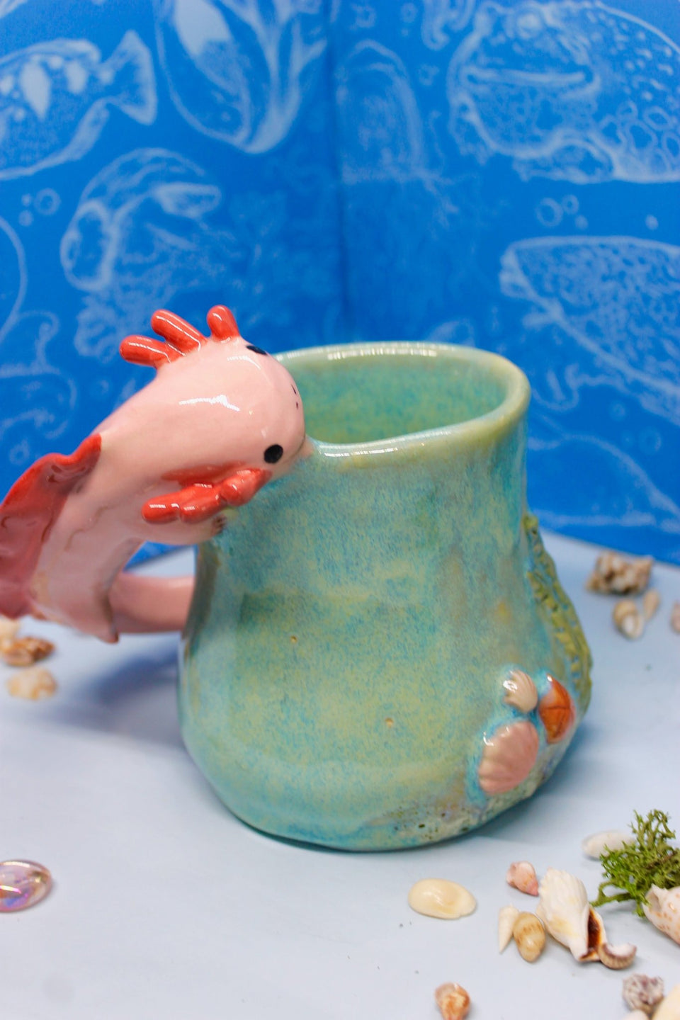 Axolotl Mug - Koki Craft