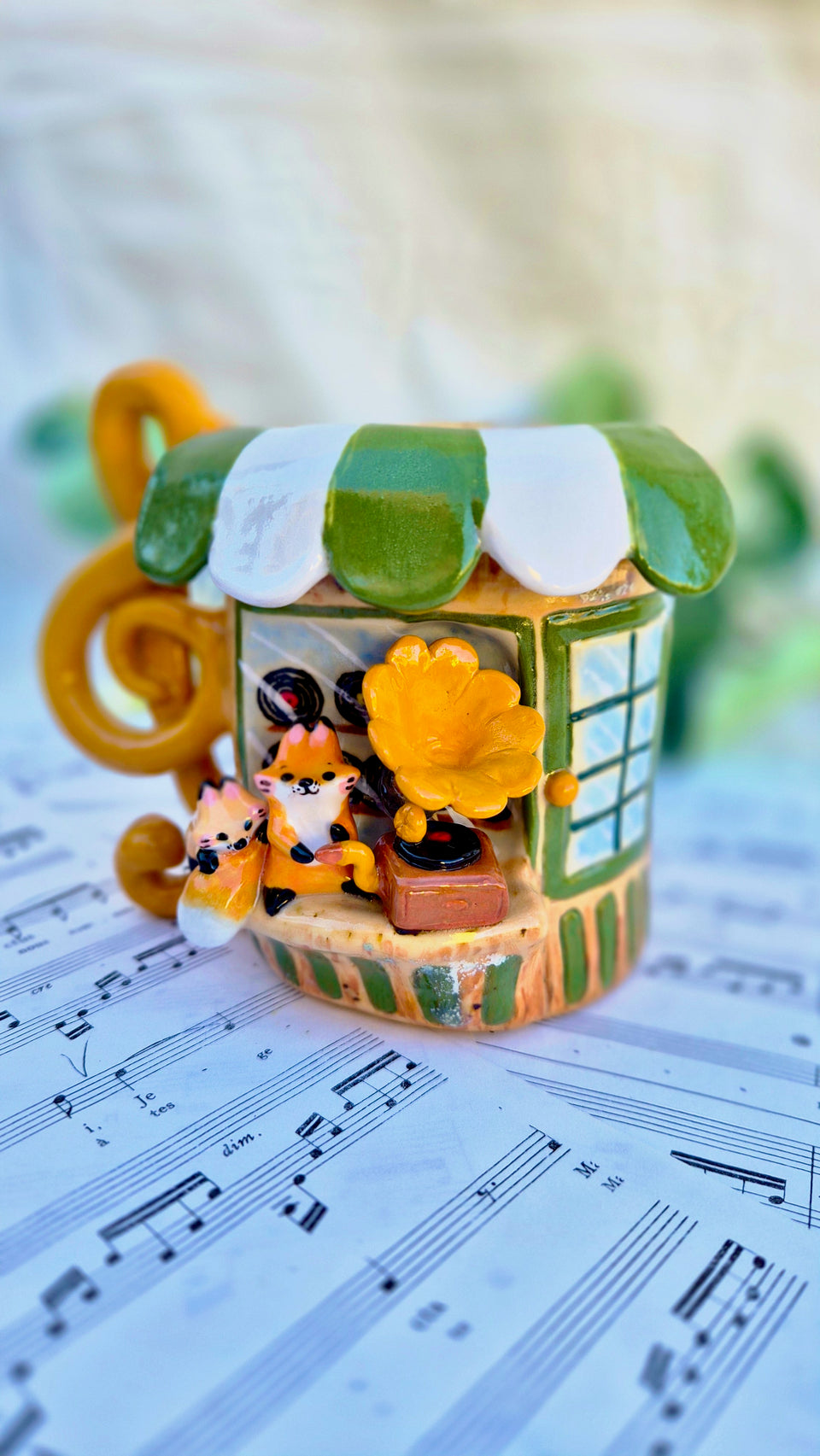 Music shop mugs