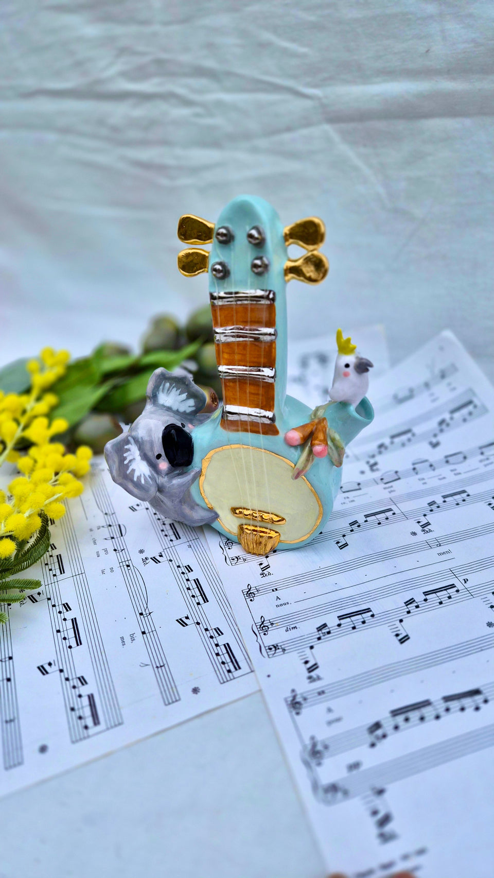 Banjo Tea Pot