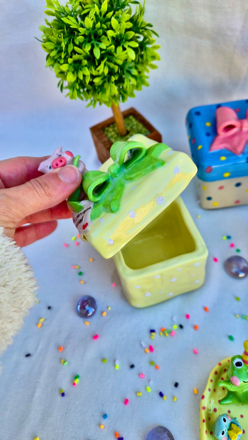 Birthday trinket box