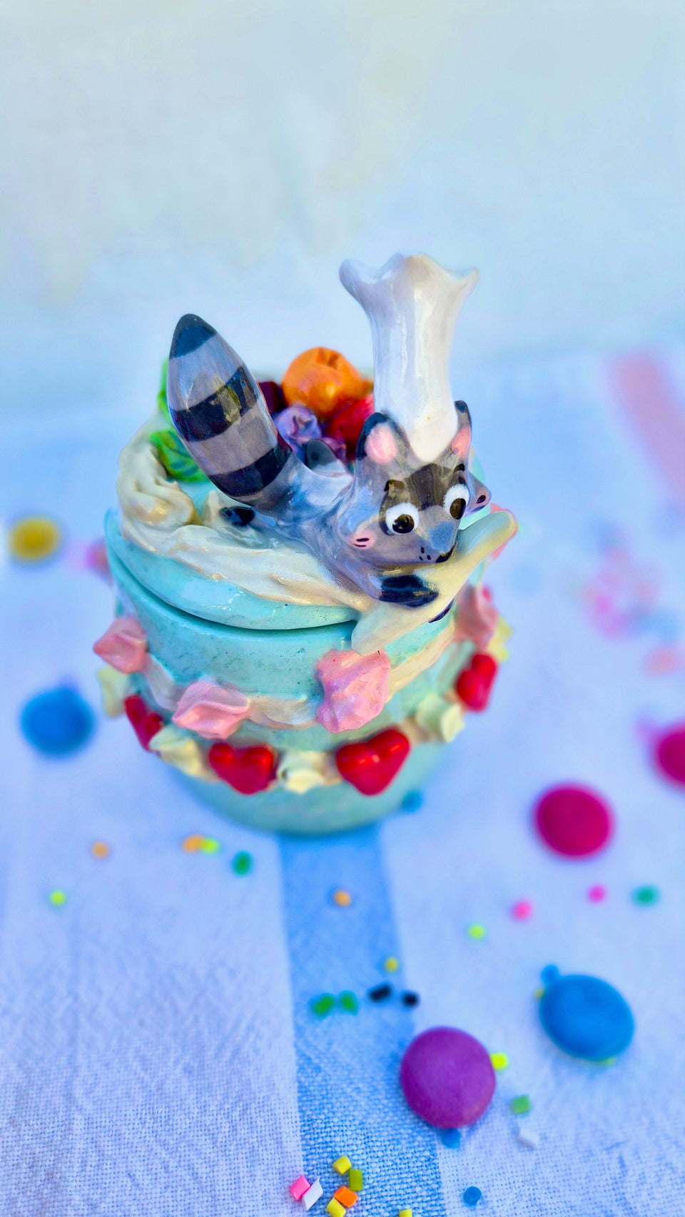 Cake trinket box