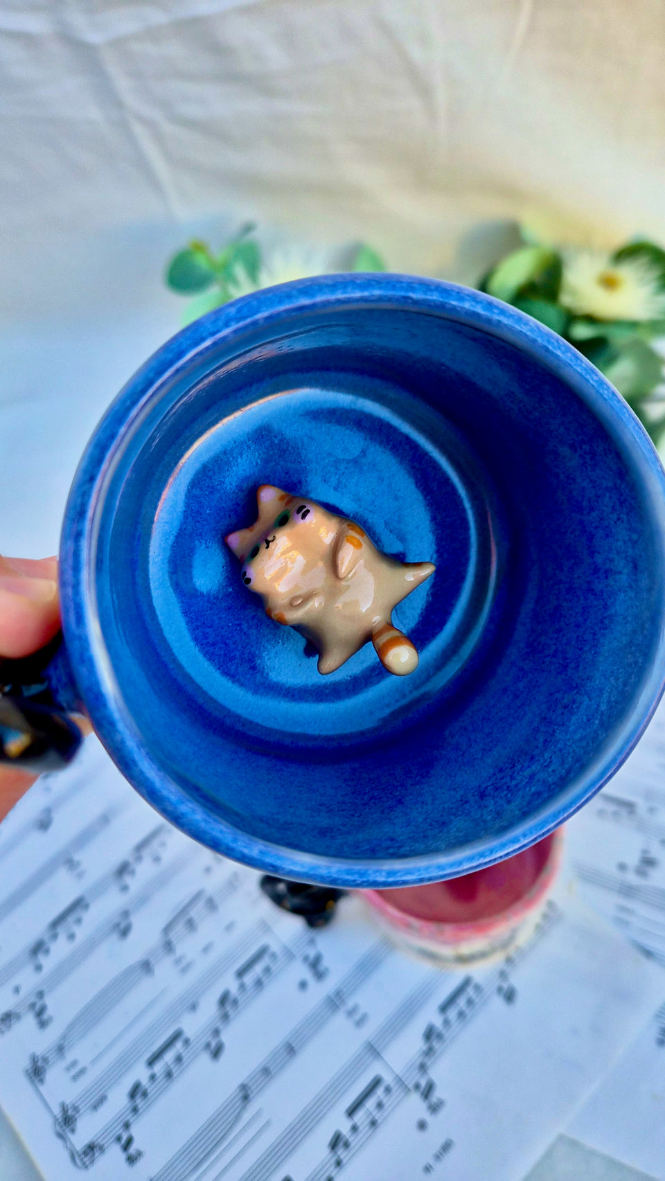 Music note mug