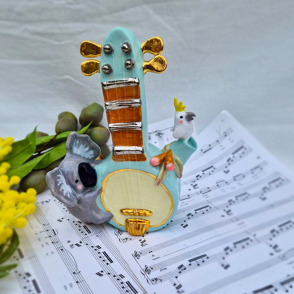 Banjo Tea Pot