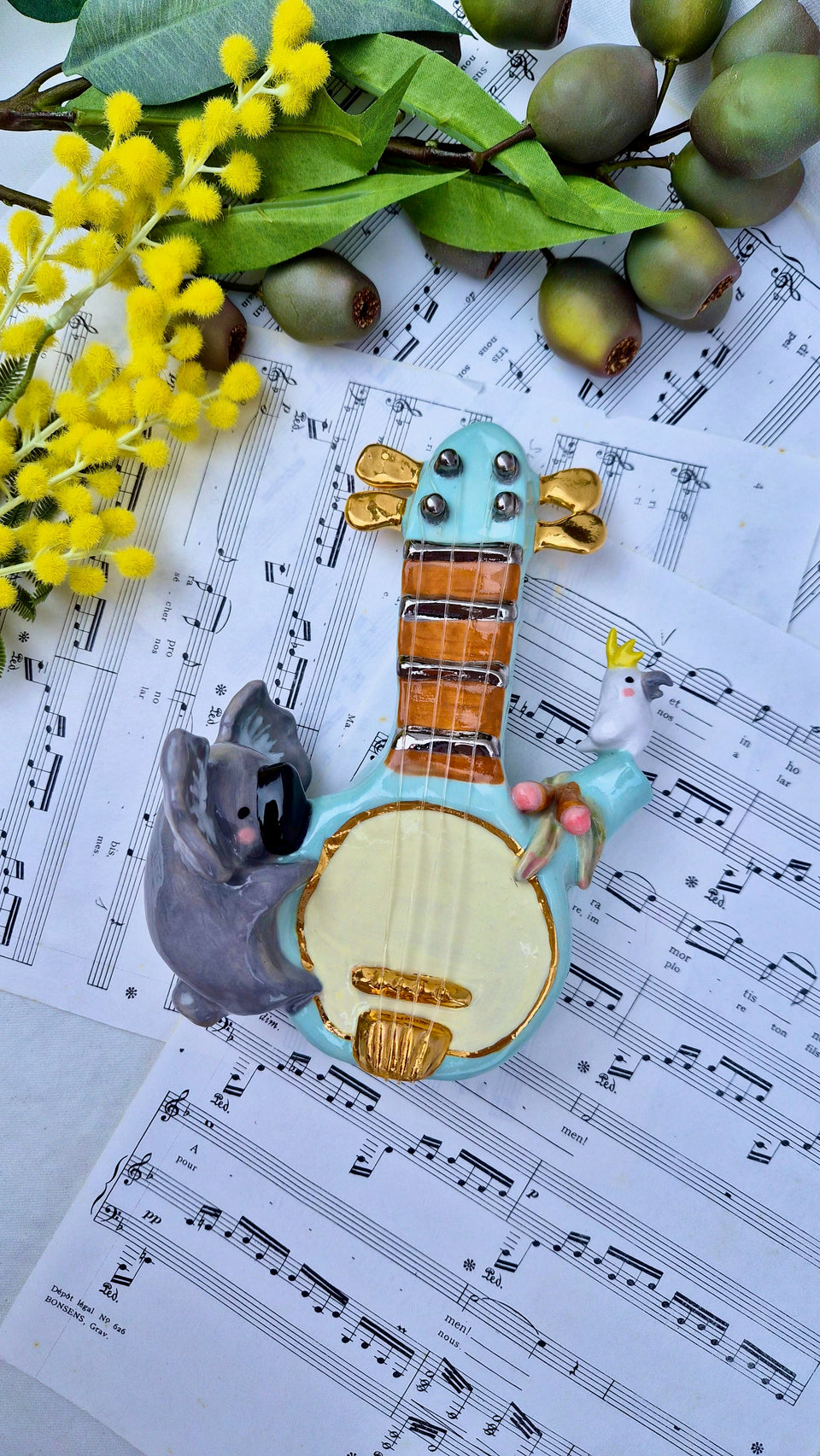 Banjo Tea Pot