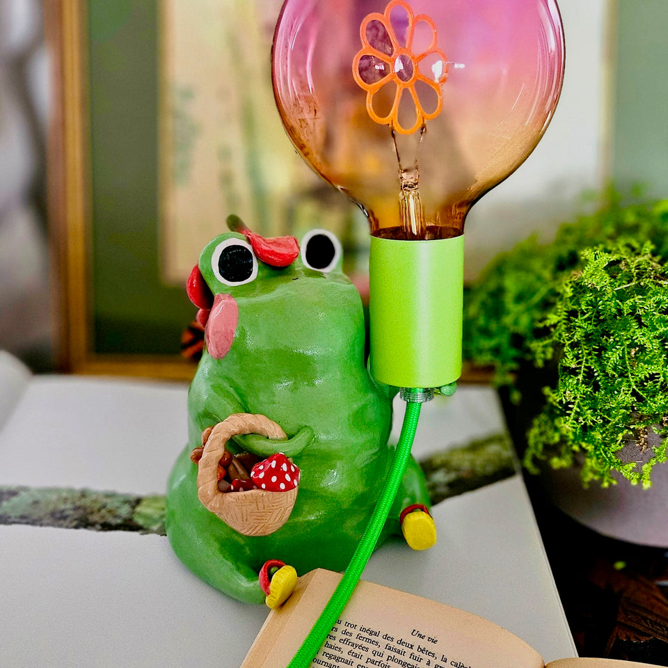 The froggy lamp