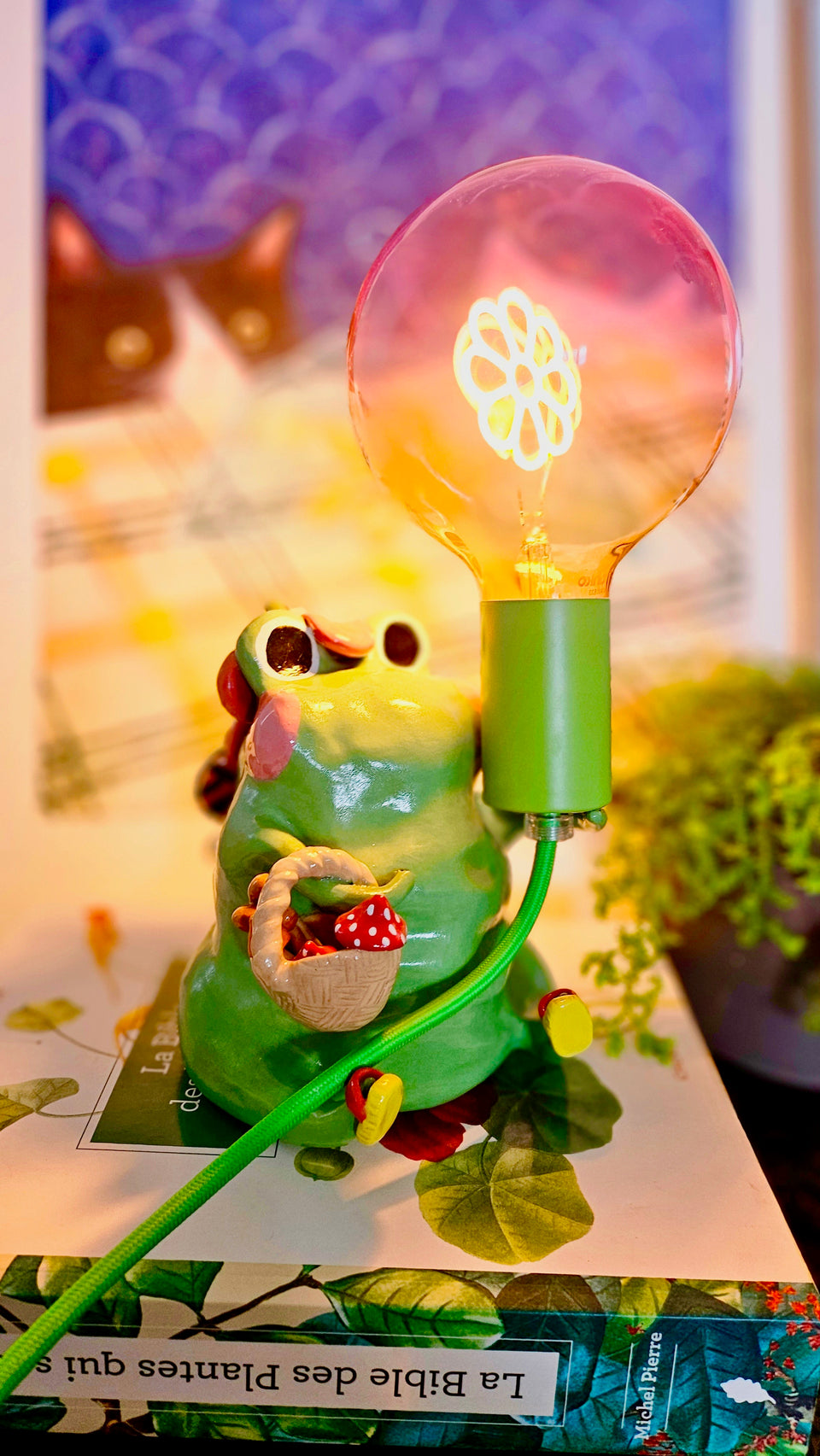 The froggy lamp