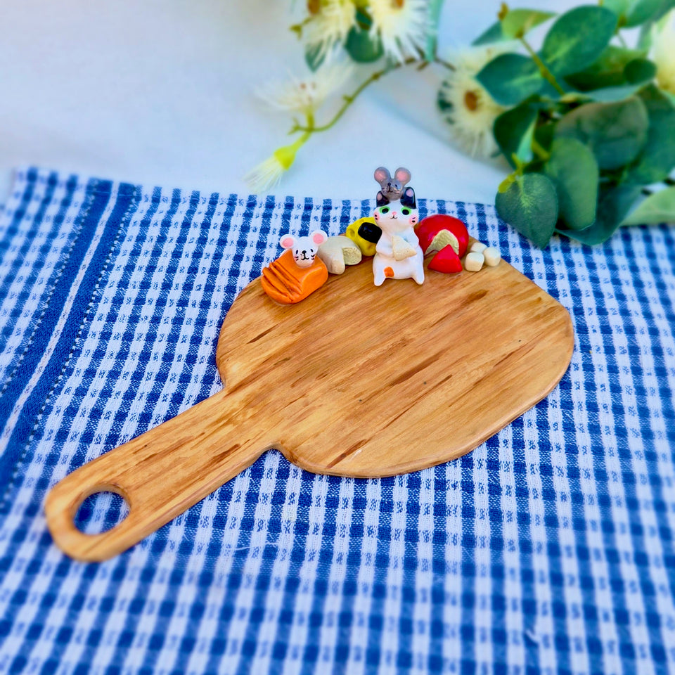 Cheese plate Cat and mouse