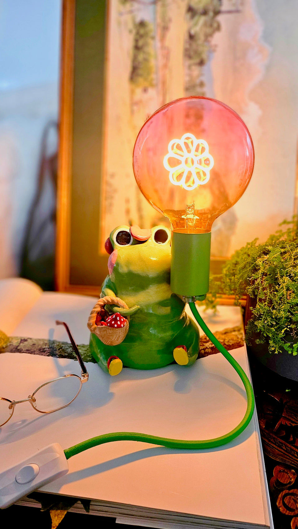 The froggy lamp