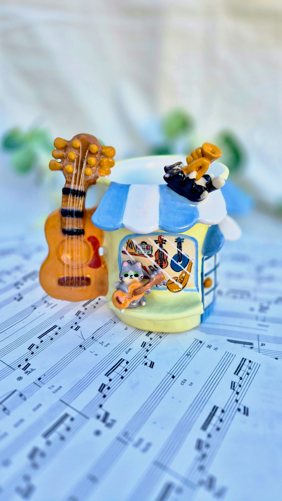 Music shop mugs