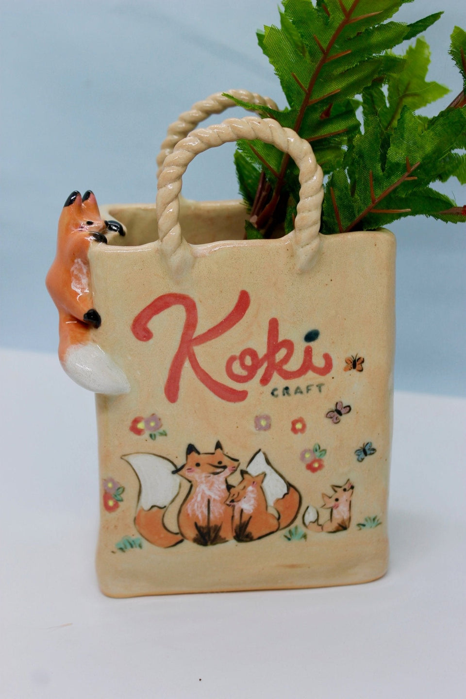 Shopping Bag Vase - Koki Craft